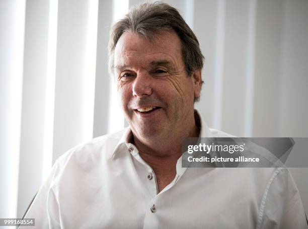 The CEO of German Bundesliga soccer club Hamburg SV, Heribert Bruchhagen, speaks in an interview to the German news agency Deutsche Presse-Agentur in...