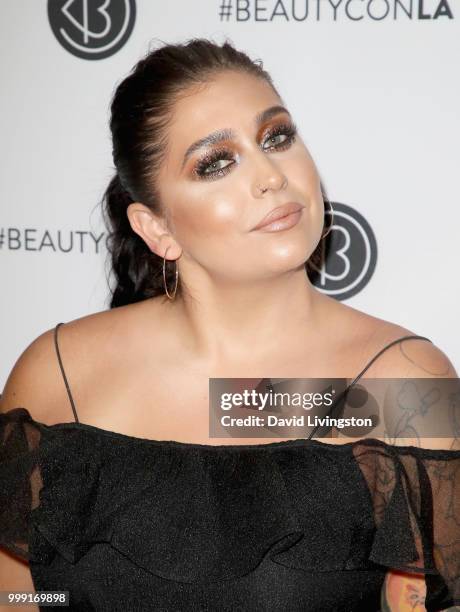 Alicia Martinez attends the Beautycon Festival LA 2018 at the Los Angeles Convention Center on July 14, 2018 in Los Angeles, California.