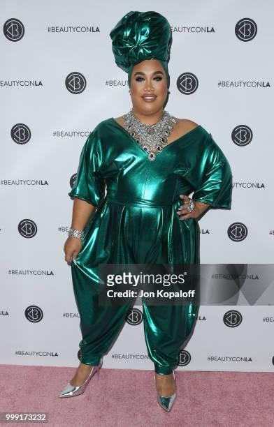 Patrick Starrr attends Beautycon Festival LA 2018 at Los Angeles Convention Center on July 14, 2018 in Los Angeles, California.