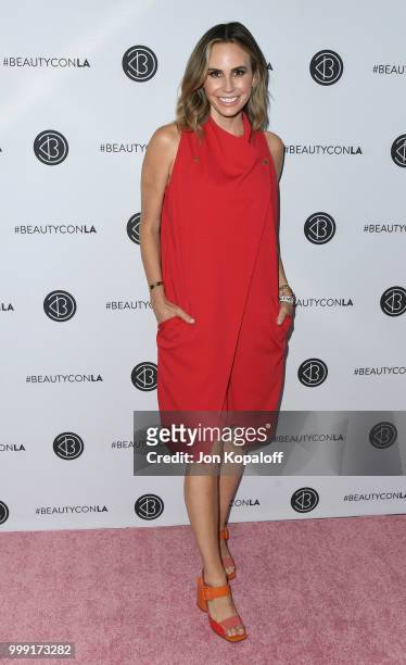 Keltie Knight attends Beautycon Festival LA 2018 at Los Angeles Convention Center on July 14, 2018 in Los Angeles, California.