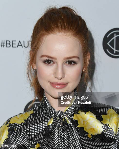 Madelaine Petsch attends Beautycon Festival LA 2018 at Los Angeles Convention Center on July 14, 2018 in Los Angeles, California.