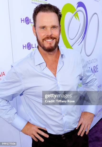 Kevin Dillon attends the HollyRod 20th Annual DesignCare at Cross Creek Farm on July 14, 2018 in Malibu, California.