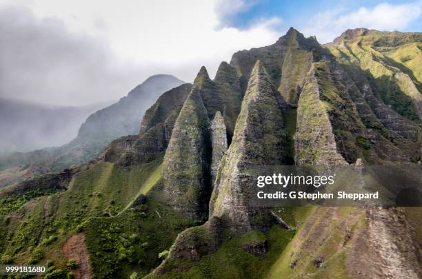 mystery mountains - stephen g stock pictures, royalty-free photos & images