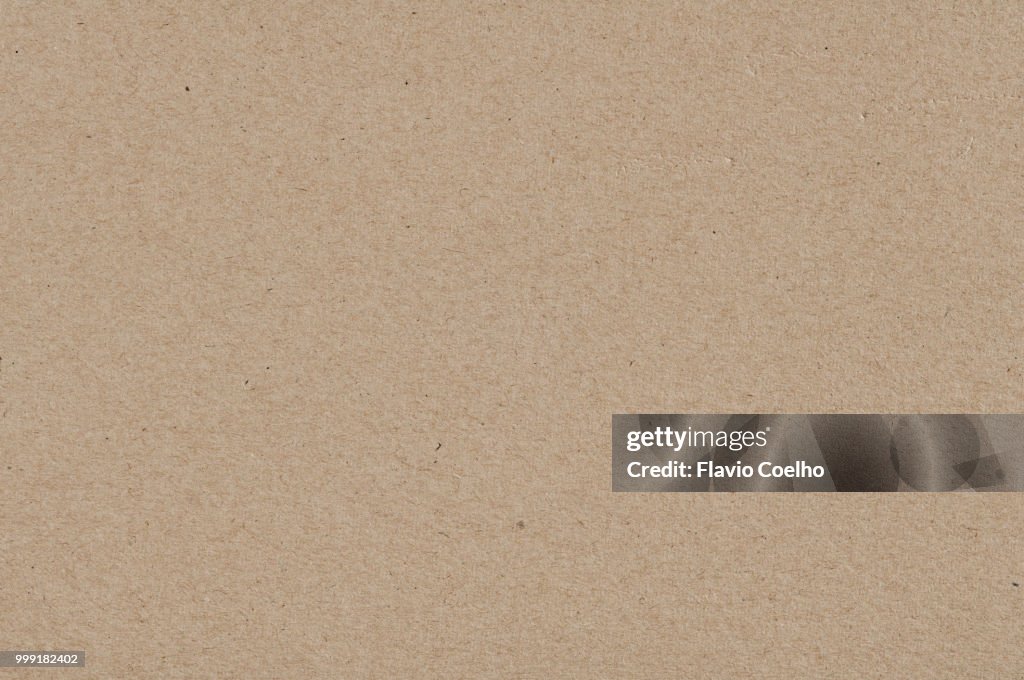 Recycled cardboard full frame