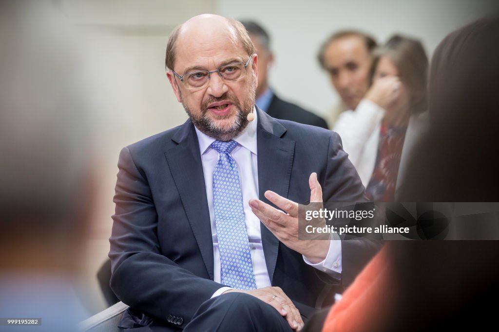 Martin Schulz interview for Phoenix Forum Politik