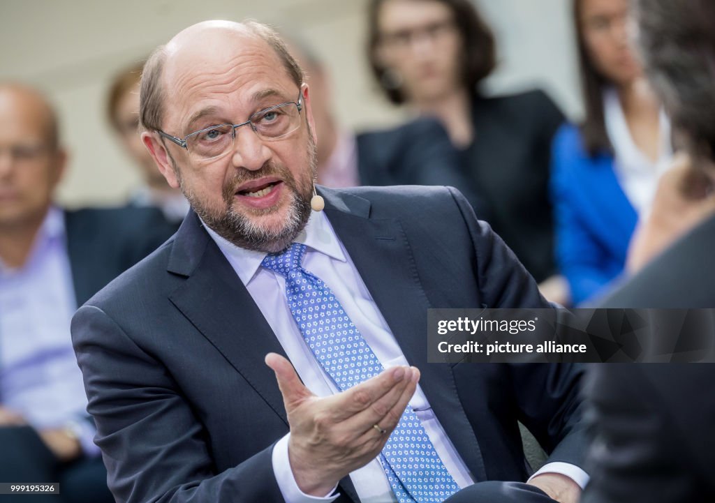 Martin Schulz interview for Phoenix Forum Politik