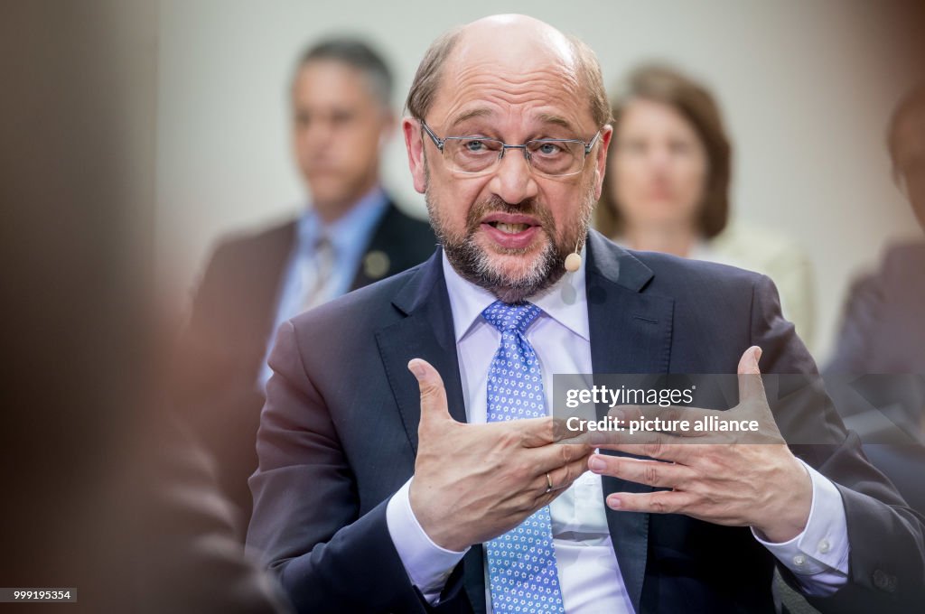 Martin Schulz interview for Phoenix Forum Politik