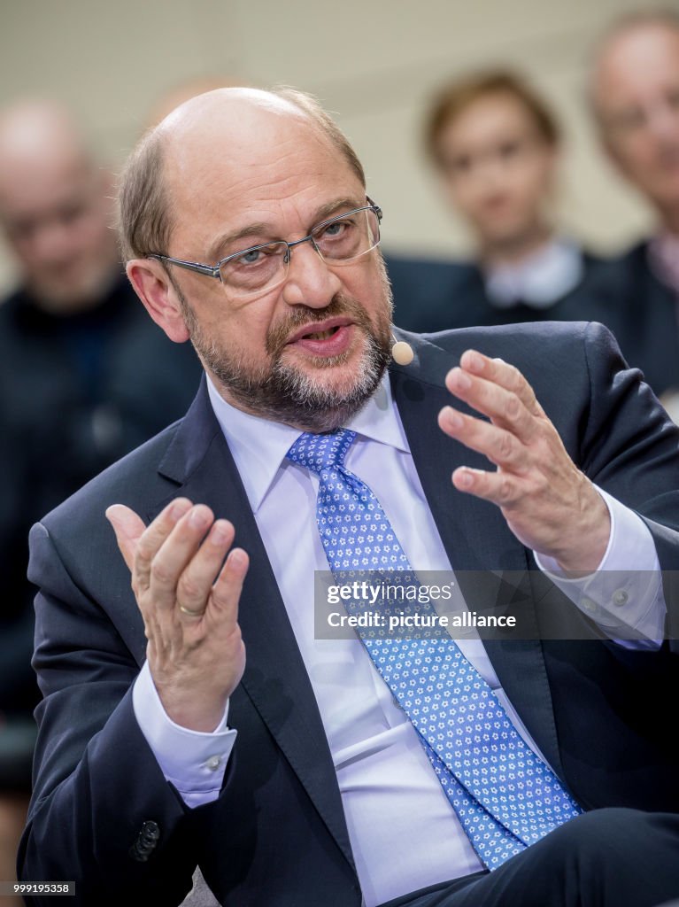 Martin Schulz interview for Phoenix Forum Politik