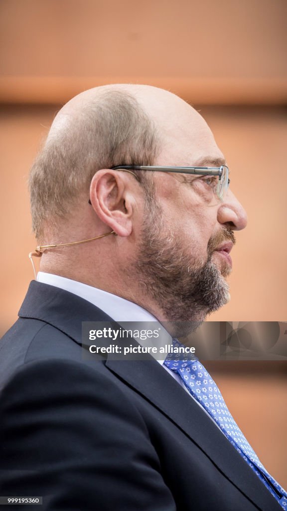 Martin Schulz interview for Phoenix Forum Politik