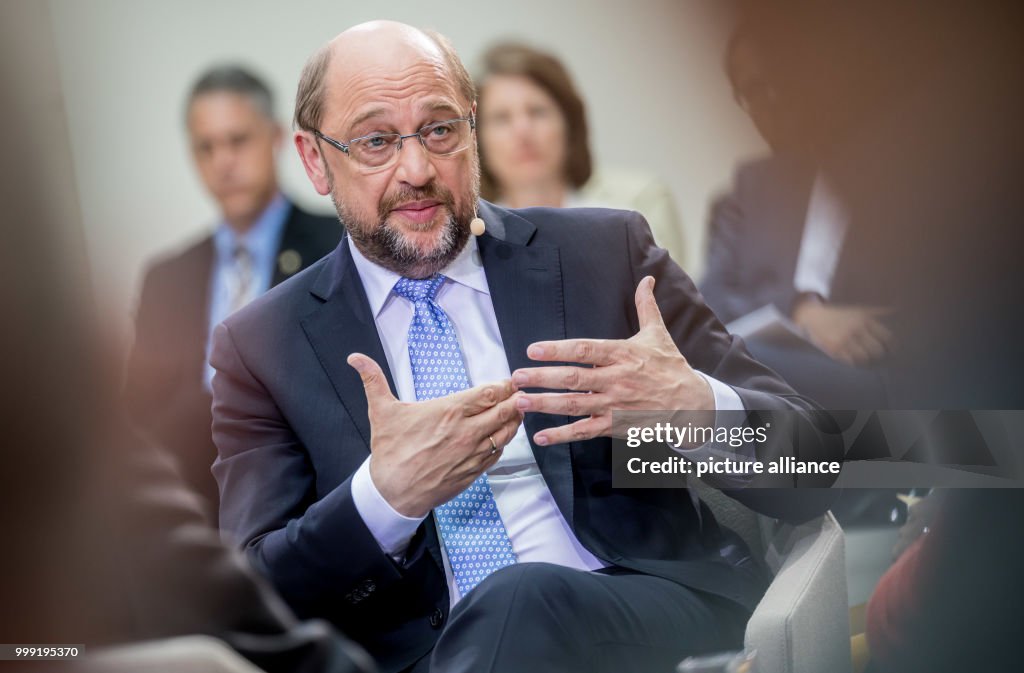 Martin Schulz interview for Phoenix Forum Politik