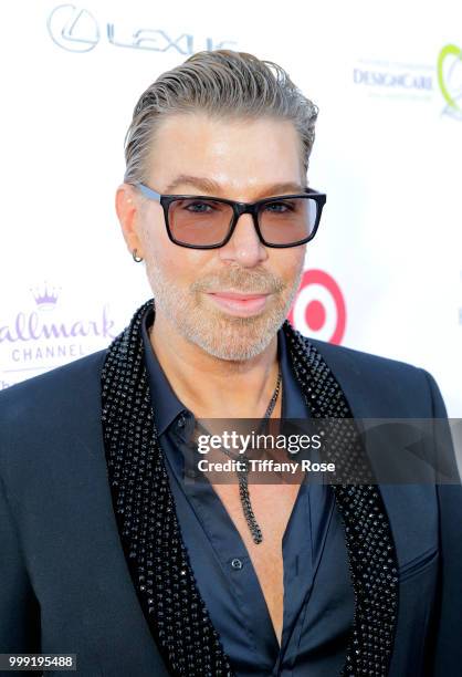 Chaz Dean attends the HollyRod 20th Annual DesignCare at Cross Creek Farm on July 14, 2018 in Malibu, California.