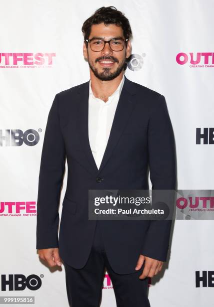 Actor Raul Castillo attends the 2018 Outfest Centerpiece Gala screening of the Orchard's "We The Animals" at DGA Theater on July 14, 2018 in Los...