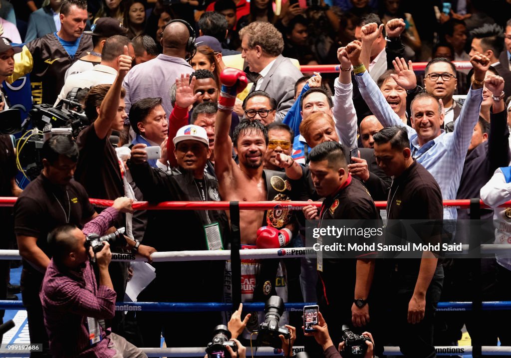 Manny Pacquiao v Lucas Matthysse - WBA Welterweight Title Bout