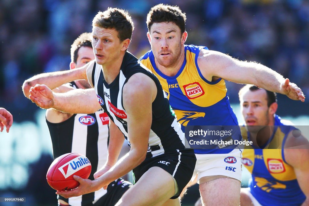 AFL Rd 17 - Collingwood v West Coast