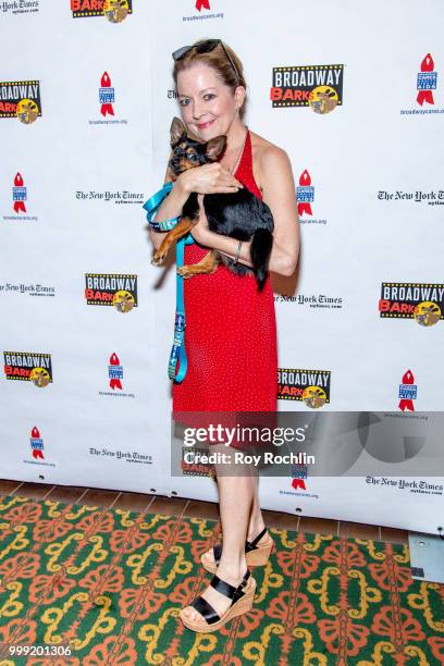 Isabel Keating attends the 2018 Broadway Barks at Shubert Alley on July 14, 2018 in New York City.