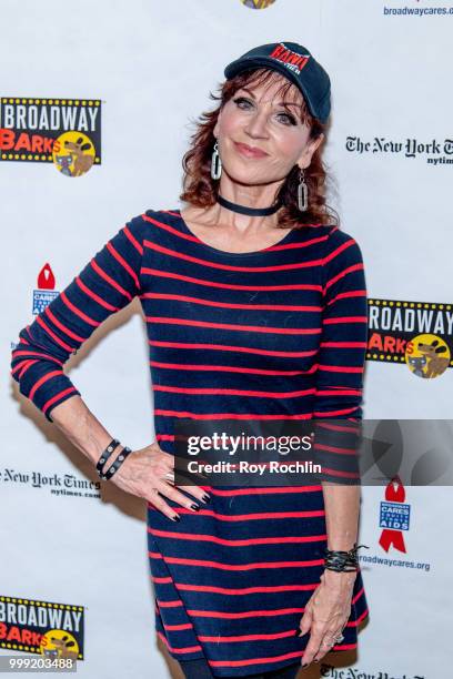 Marilu Henner attends the 2018 Broadway Barks at Shubert Alley on July 14, 2018 in New York City.