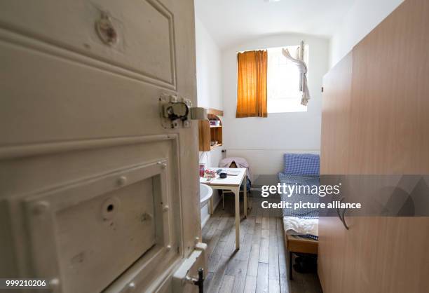 Room of the prison can be seen in Singen, Germany, 27 July 2017. Nationwide this is the only prison for the elderly. Here, only men come who are 62...