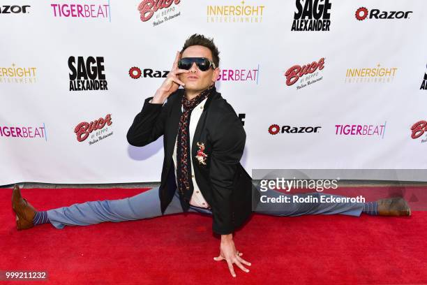 Ryan Jenkins attends the Sage Launch Party Co-Hosted by Tiger Beat at El Rey Theatre on July 14, 2018 in Los Angeles, California.