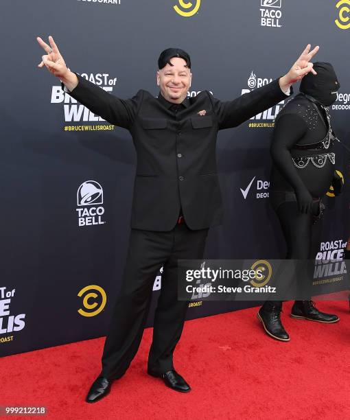 Jeff Ross arrives at the Comedy Central Roast Of Bruce Willis on July 14, 2018 in Los Angeles, California.