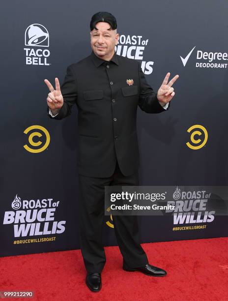 Jeff Ross arrives at the Comedy Central Roast Of Bruce Willis on July 14, 2018 in Los Angeles, California.