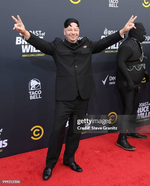 Jeff Ross arrives at the Comedy Central Roast Of Bruce Willis on July 14, 2018 in Los Angeles, California.