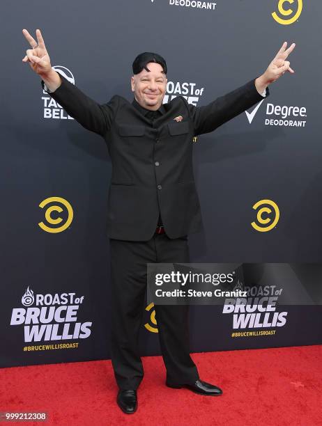 Jeff Ross arrives at the Comedy Central Roast Of Bruce Willis on July 14, 2018 in Los Angeles, California.