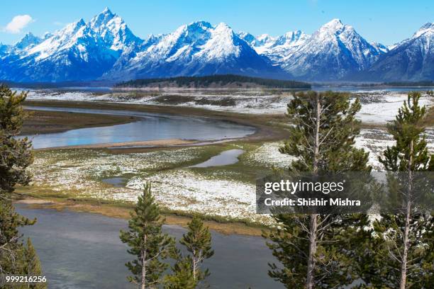 Snake River Yellowstone High-Res Stock Photo