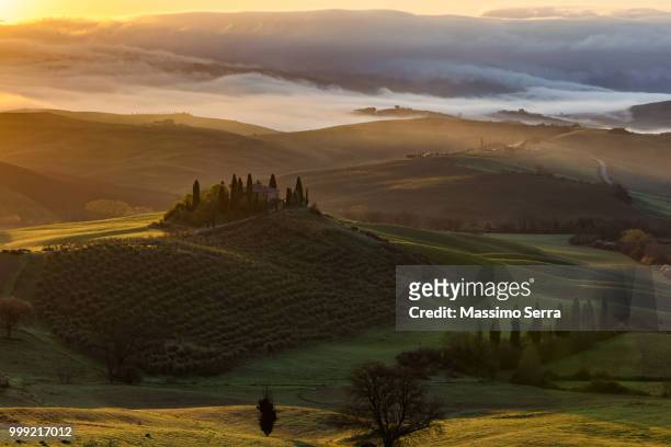dawn from belvedere - serra stockfoto's en -beelden