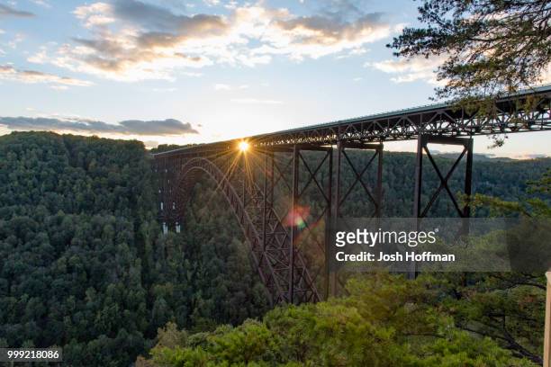 new river gorge - hoffman stock pictures, royalty-free photos & images
