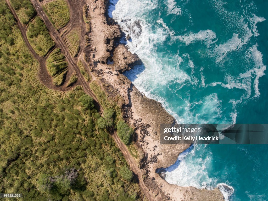 End of the road west Oahu