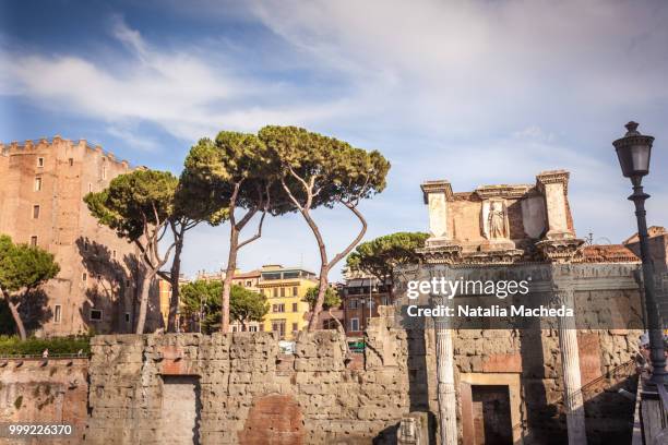 Augustus Building In Rome 215 Temple Of Augustus And Rome Stock Photos, High-Res Pictures, and ...