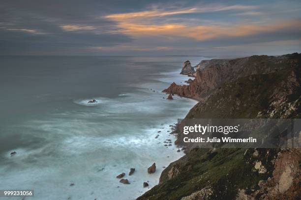 cabo da roca - roca stock pictures, royalty-free photos & images