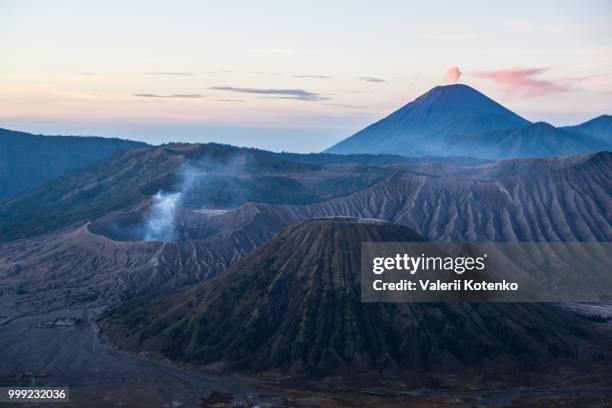 bromo - tengger - semeru volcano - tengger stock pictures, royalty-free photos & images