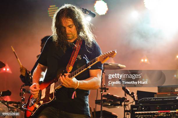 Adam Granduciel of The War On Drugs performs at Forecastle Festival on July 14, 2018 in Louisville, Kentucky.