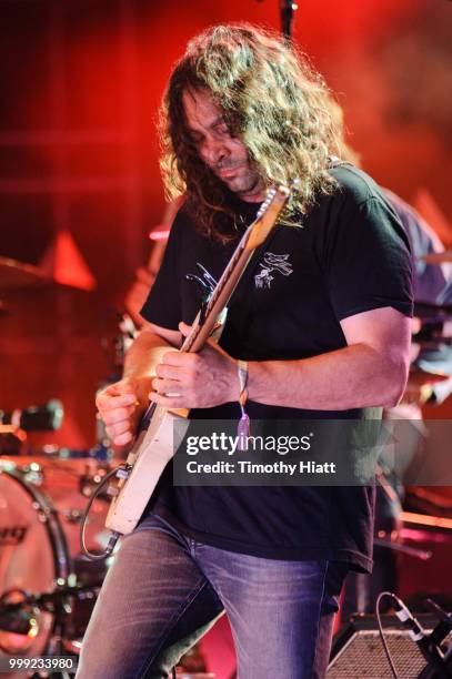 Adam Granduciel of The War On Drugs performs at Forecastle Festival on July 14, 2018 in Louisville, Kentucky.