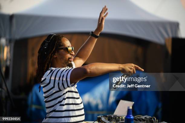Lil' Jon Performs for fans at Bud Lights Getaway at Riverfront Park on July 14, 2018 in North Charleston, South Carolina.