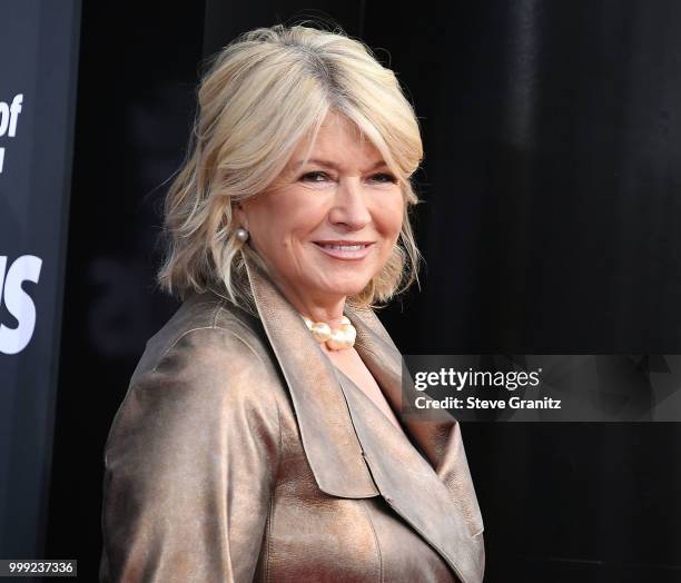 Martha Stewart arrives at the Comedy Central Roast Of Bruce Willis on July 14, 2018 in Los Angeles, California.