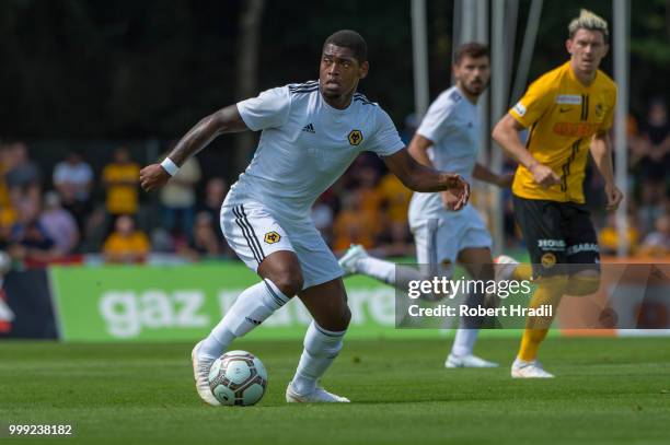 Ivan Cavaleiro of Wolverhampton Wanderers in action during the Uhrencup 2018 at the Neufeld stadium on July 14, 2018 in Bern, Switzerland.