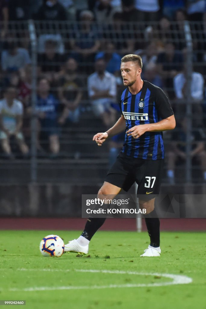 Milan Skriniar of FC Inter during match 110 Summer Cup from...