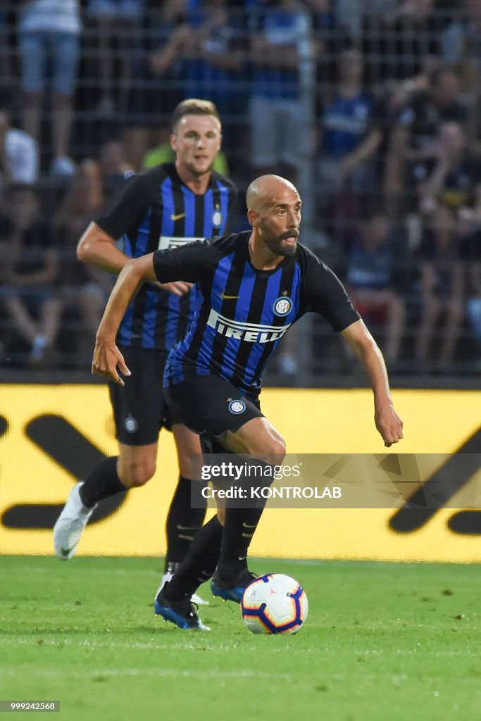 Borja Valero of FC Inter during match 110 Summer Cup from FC...