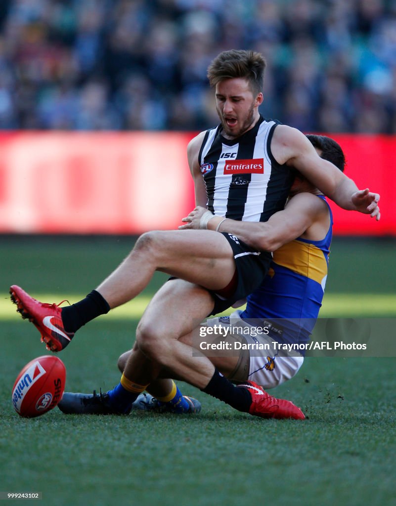 AFL Rd 17 - Collingwood v West Coast