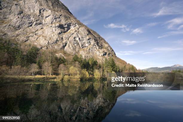 bluntausee - malte stock pictures, royalty-free photos & images