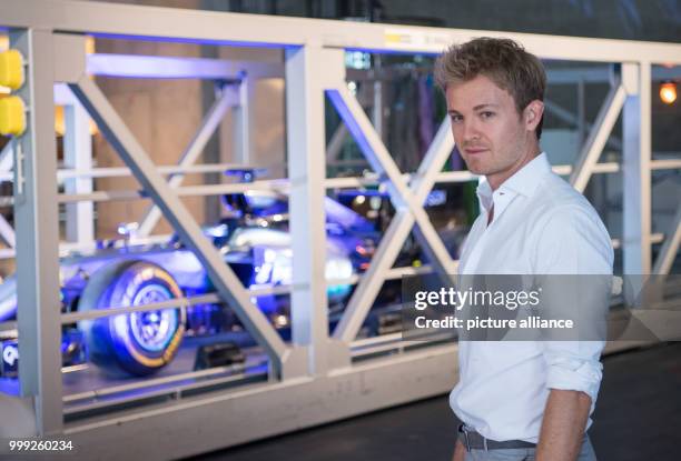 Formula 1 world champion Nico Rosberg at the Mercedes-Benz Museum in Stuttgart, Germany, 21 August 2017. Photo: Sebastian Gollnow/dpa