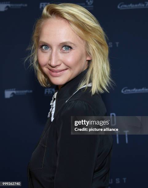 Actress Anna Maria Mühe at the premiere of 'Youth Without God' , an adaptation of Ödön von Horváth's 1938 novel of the same name directed by Alain...