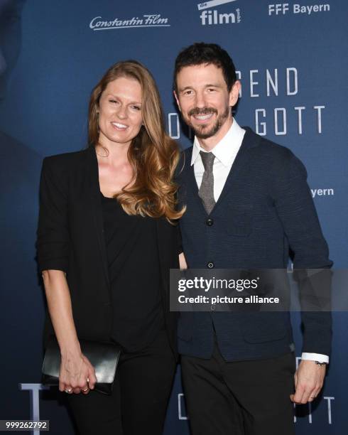 Producer Oliver Berben and his wife Katrin at the premiere of 'Youth Without God' , an adaptation of Ödön von Horváth's 1938 novel of the same name...