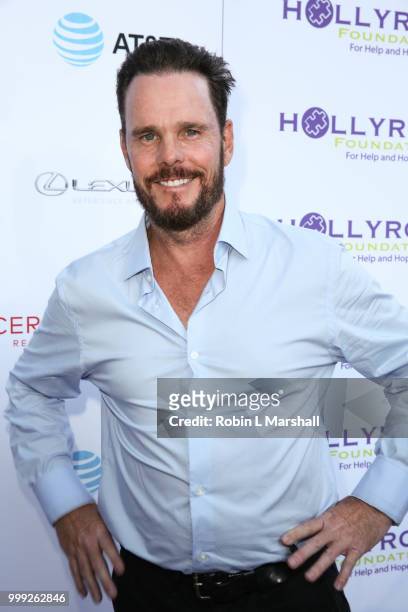 Actor Kevin Dillon attends The HollyRod Foundation's 20th Annual DesignCare Gala at Private Residence on July 14, 2018 in Malibu, California.