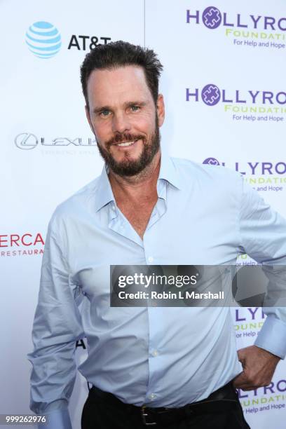 Actor Kevin Dillon attends The HollyRod Foundation's 20th Annual DesignCare Gala at Private Residence on July 14, 2018 in Malibu, California.