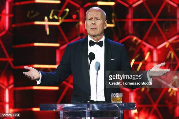 Bruce Willis attends the Comedy Central Roast Of Bruce Willis on July 14, 2018 in Los Angeles, California.