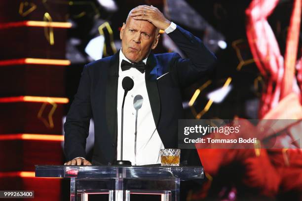 Bruce Willis attends the Comedy Central Roast Of Bruce Willis on July 14, 2018 in Los Angeles, California.