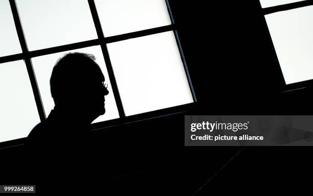 Stephan Weil, the premier of Lower Saxony, at a press conference in Hanover, Germany, 22 August 2017. Weil announced that he had dismissed the state...